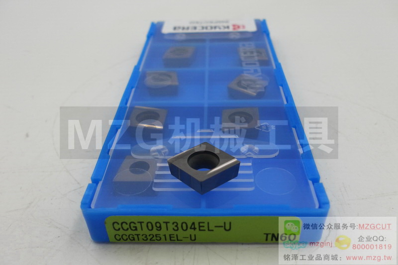 KYOCERA京瓷刀片金属陶瓷半精加工用CCGT09T304EL-U-TN60A 图片价格
